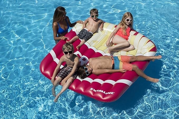 French Fries Inflatable Swimming Pool Float