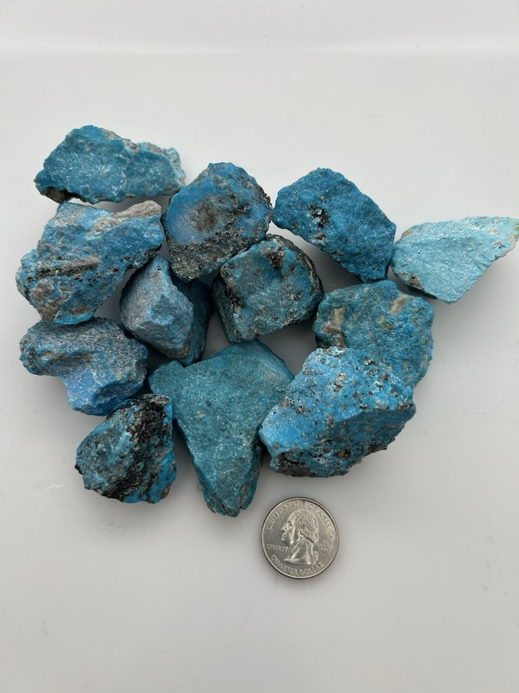 Natural Turquoise rough raw material 540gm. #E2.110