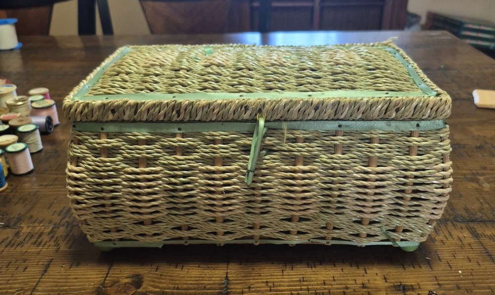 Vintage Sewing Basket
