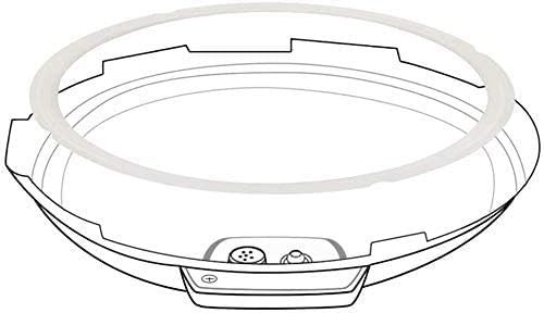 Silicone Sealing Ring for Insignia 6 Quart Multi-Function Pressure black