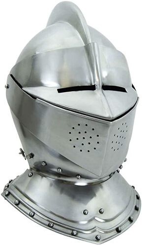 Close Helmet - 18 Gauge Silver