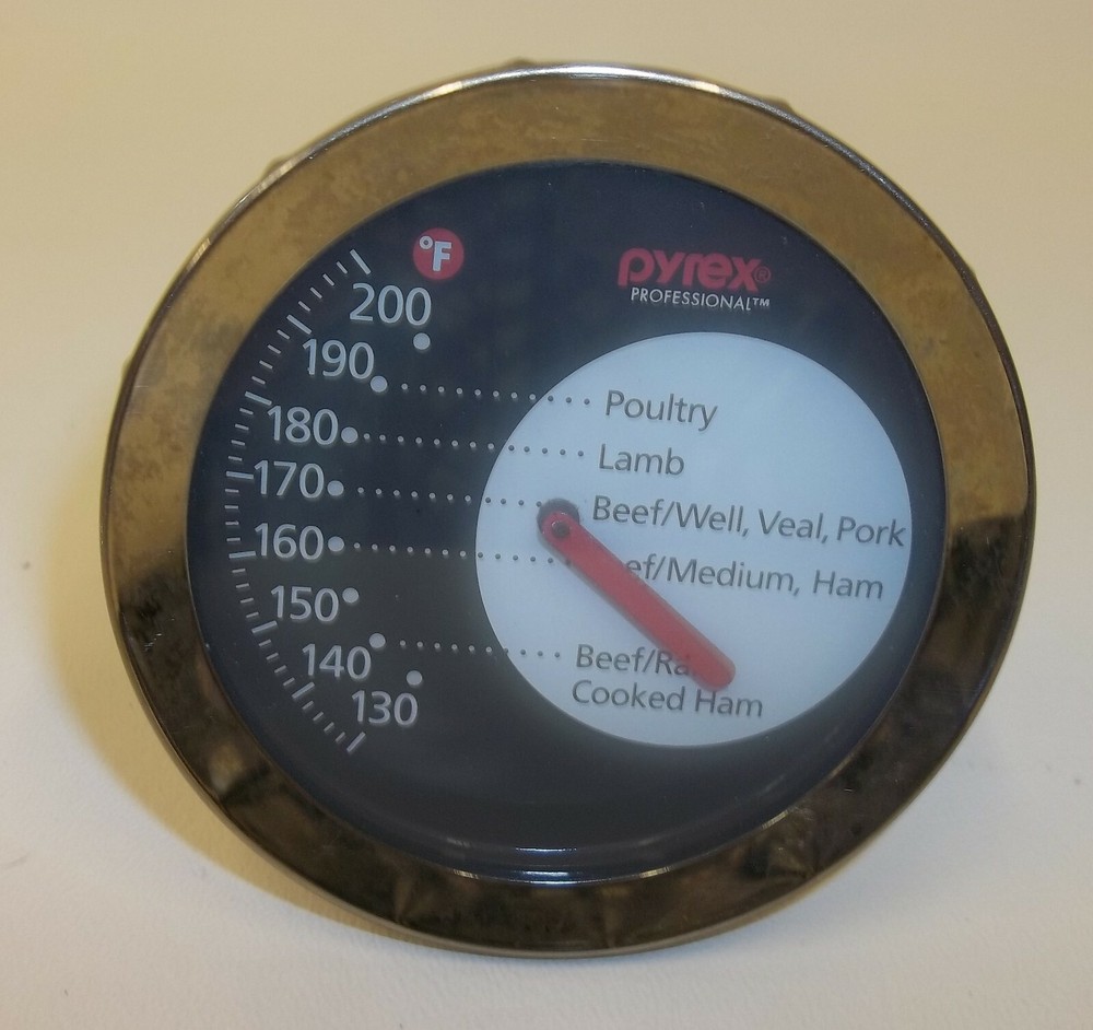 Vintage PYREX Meat Thermometer