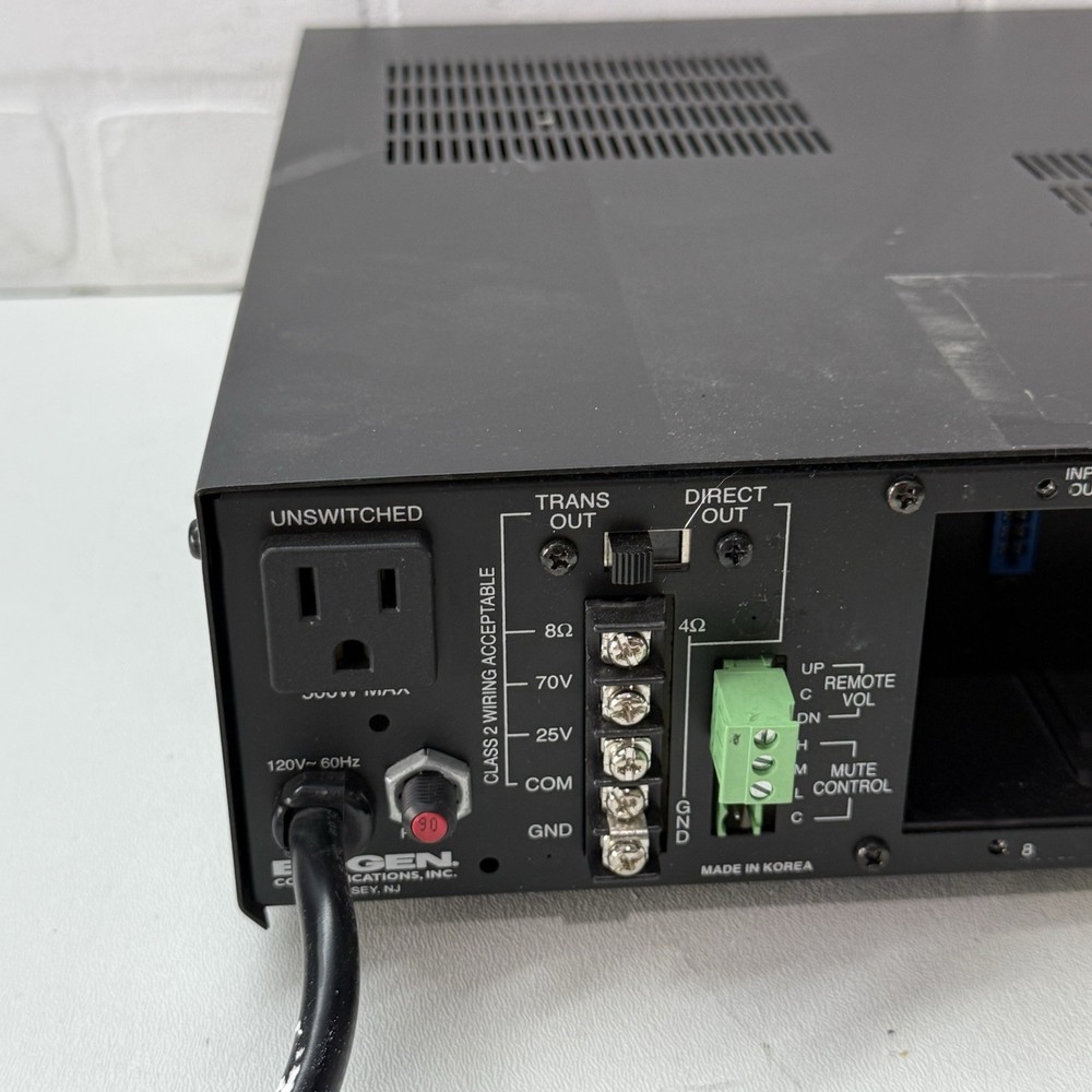 Bogen V250 Power Vector 250W AMPLIFIER - Power Tested