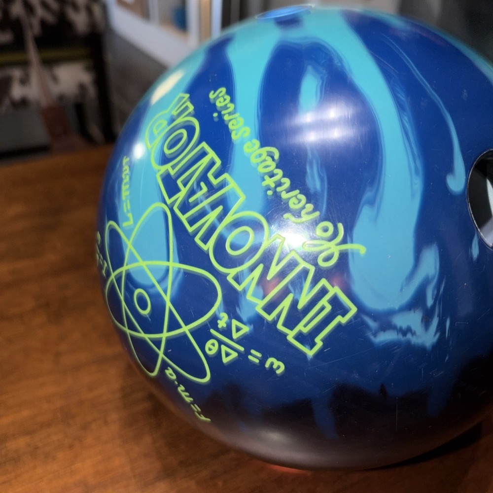 Radical Innovator Solid bowling ball 15 Lbs Used Single Drill