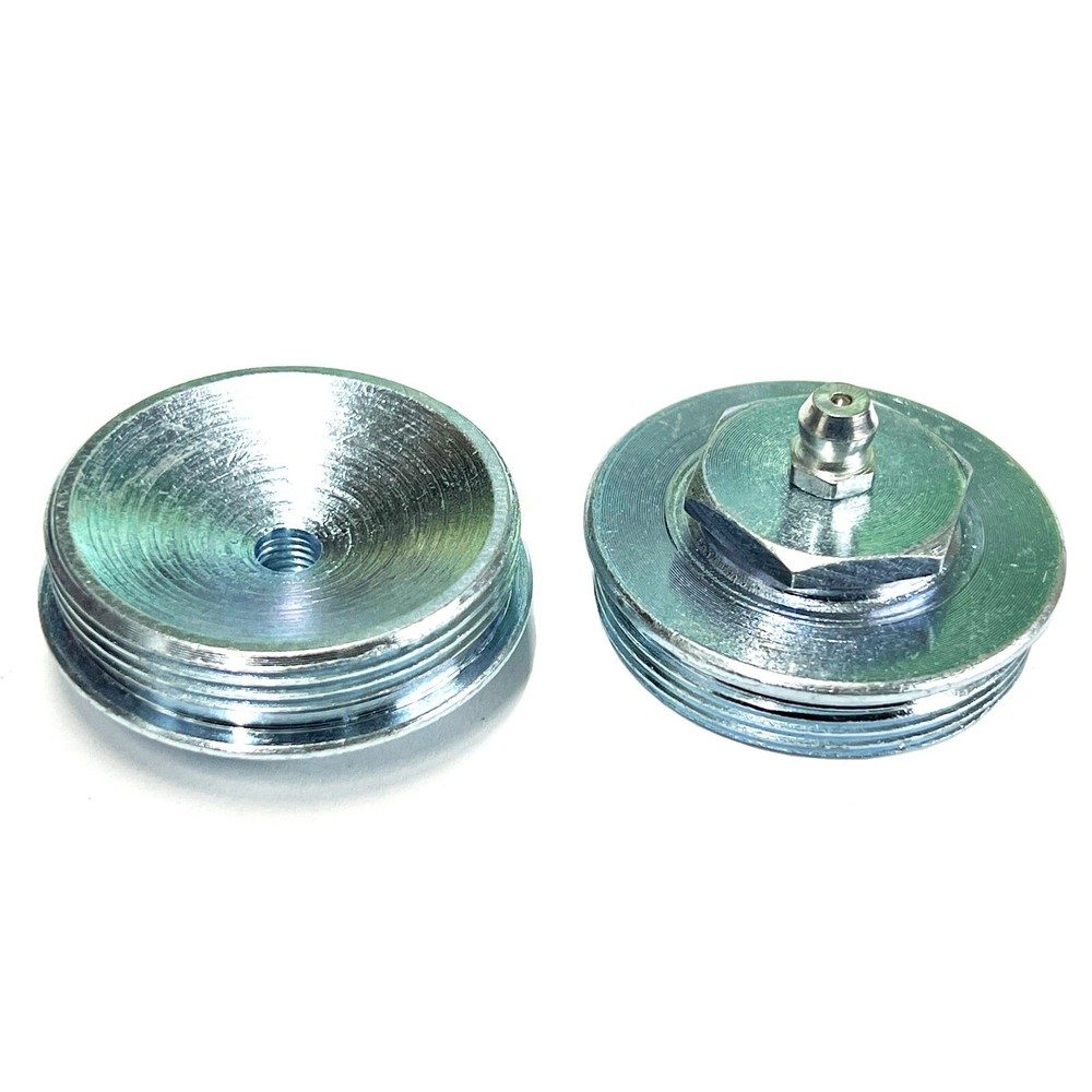 1-1/2'' Diameter Greasing Cap Threaded With  Zerk Fitting