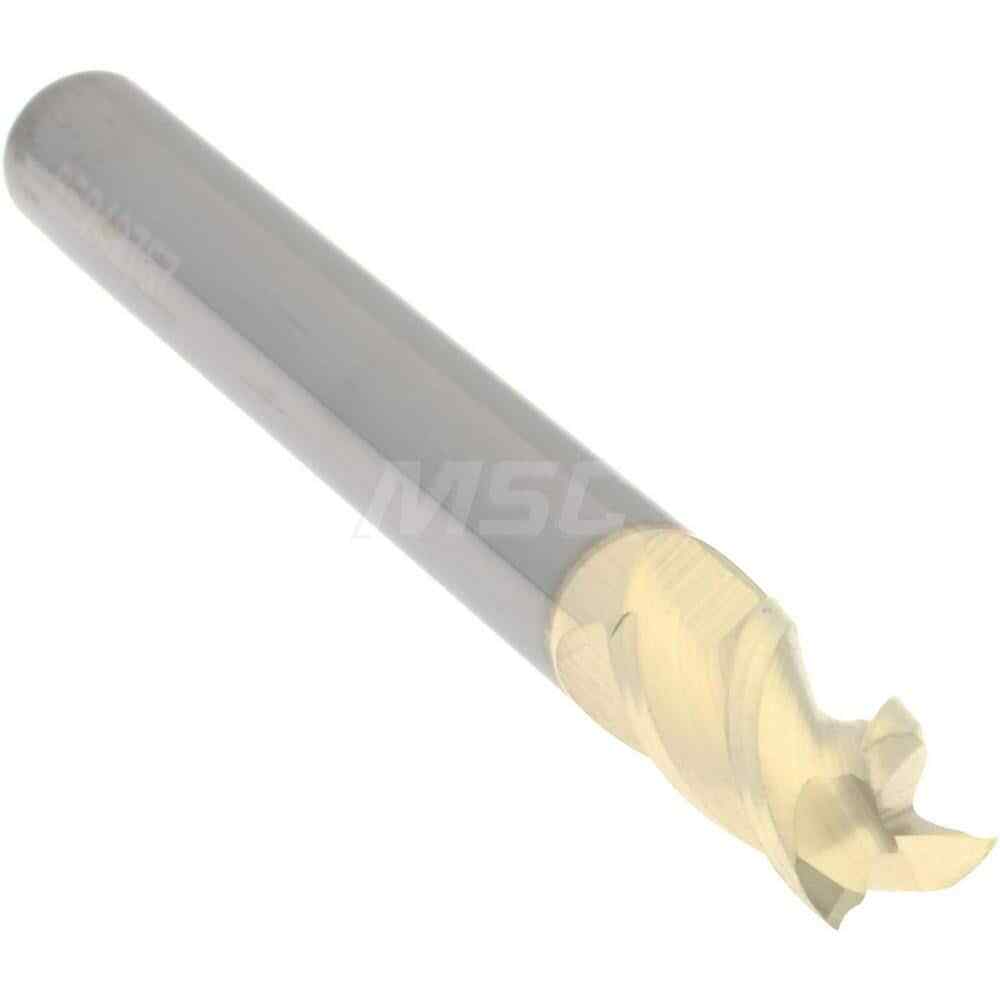 Accupro 3/16", 3/8" LOC, 3/16" Shank, 2" OAL, 3 Flute, Solid Carbide Square E...