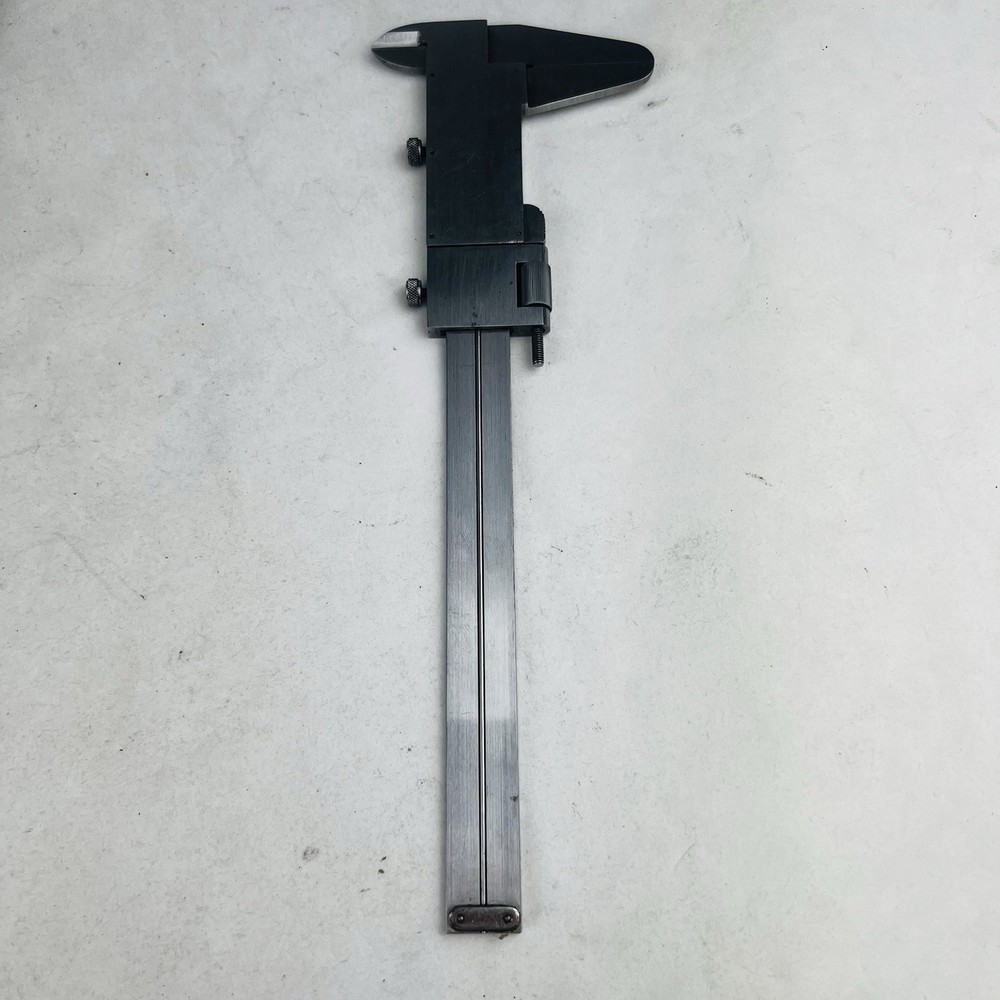 Mitutoyo Vernier Caliper W/ Fine Adjust Range 1/128” .001”Original Case