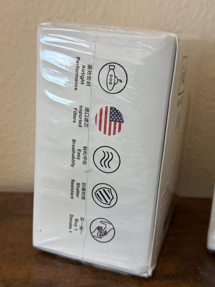 ID MASK M (Medium) – PM2.5 Reusable Mask + Electrostatic Filters (Set)