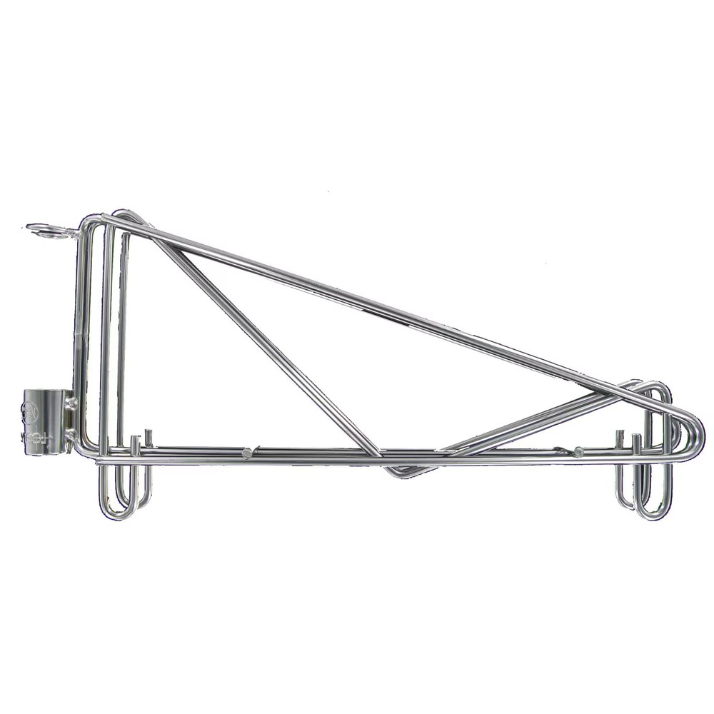 Darling Foodservice Chrome 14" Double Post Mount Bracket
