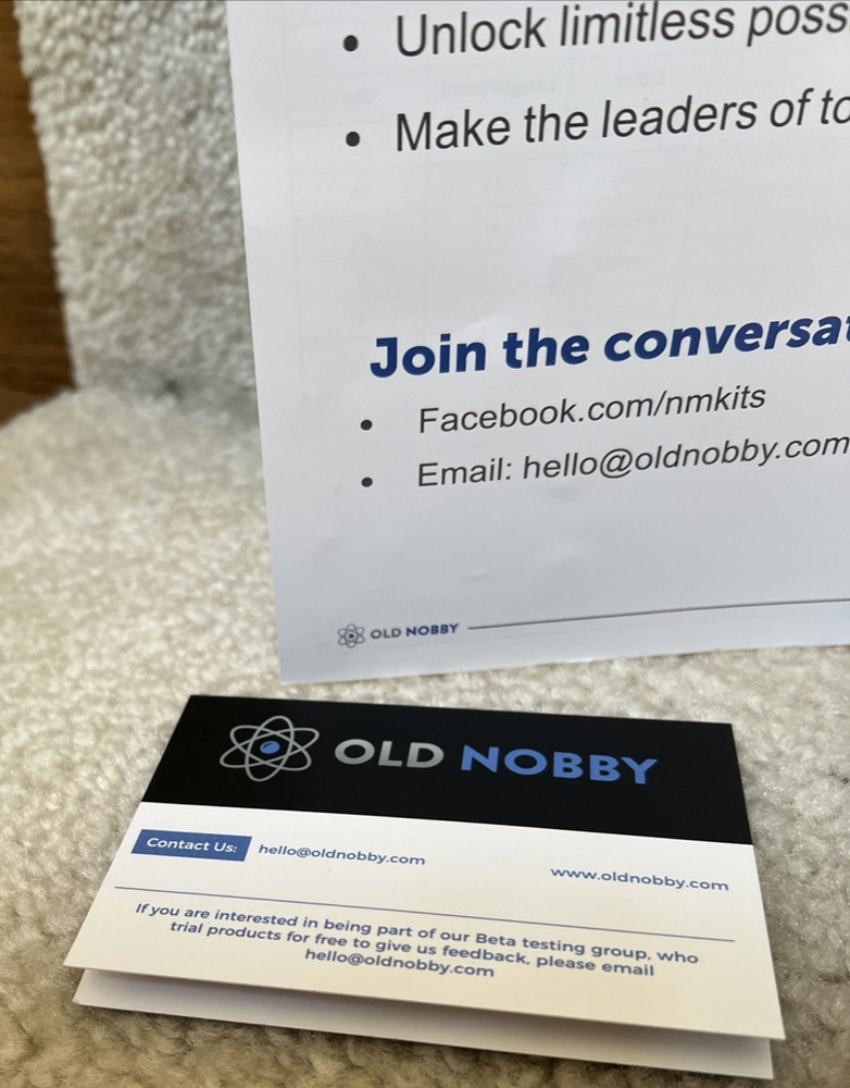 OLD NOBBY Molecular Model Kit (Learning Guide Included) NEW