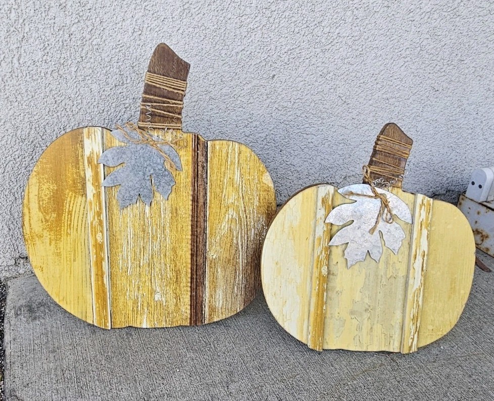 Pumpkin Decor, Wood