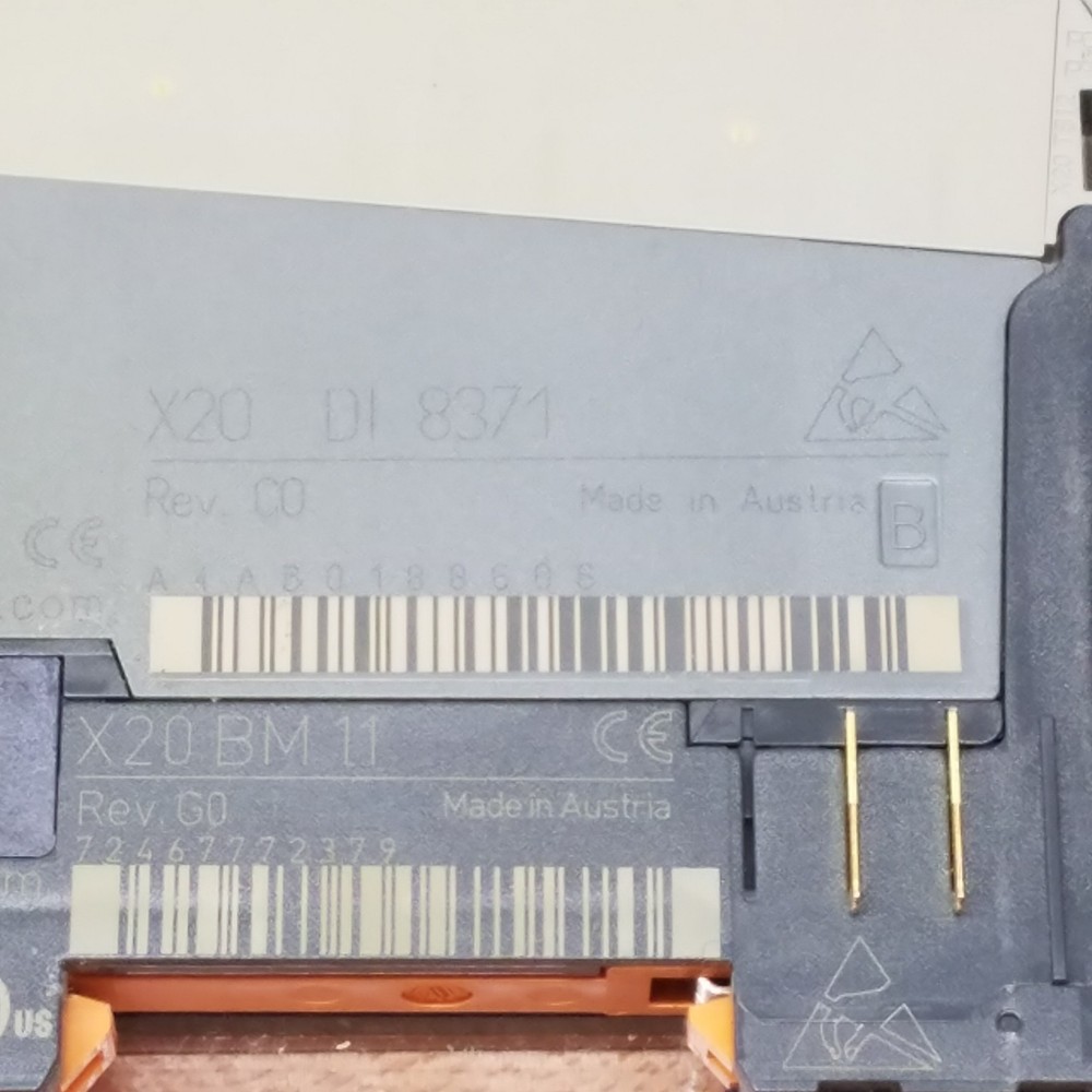 B&R X20DI8371 Digital Input Module, 24 Vdc, 8 Inputs - USED