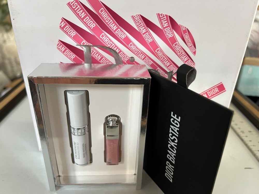 Dior LIMITED EDITION Backstage Box W/Mirror 3D Maximizer & Lip Maximer AUTHENTIC