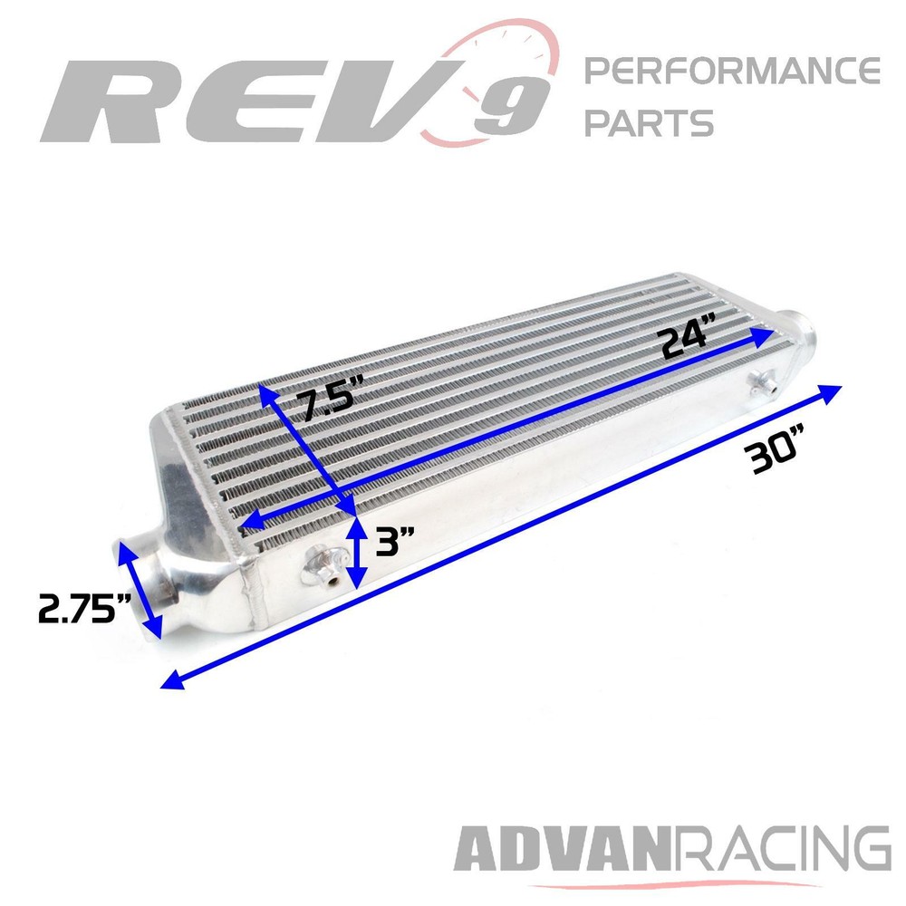 Rev9 Spec-C Intercooler Aluminum Cooling Performance Universal Custom Job