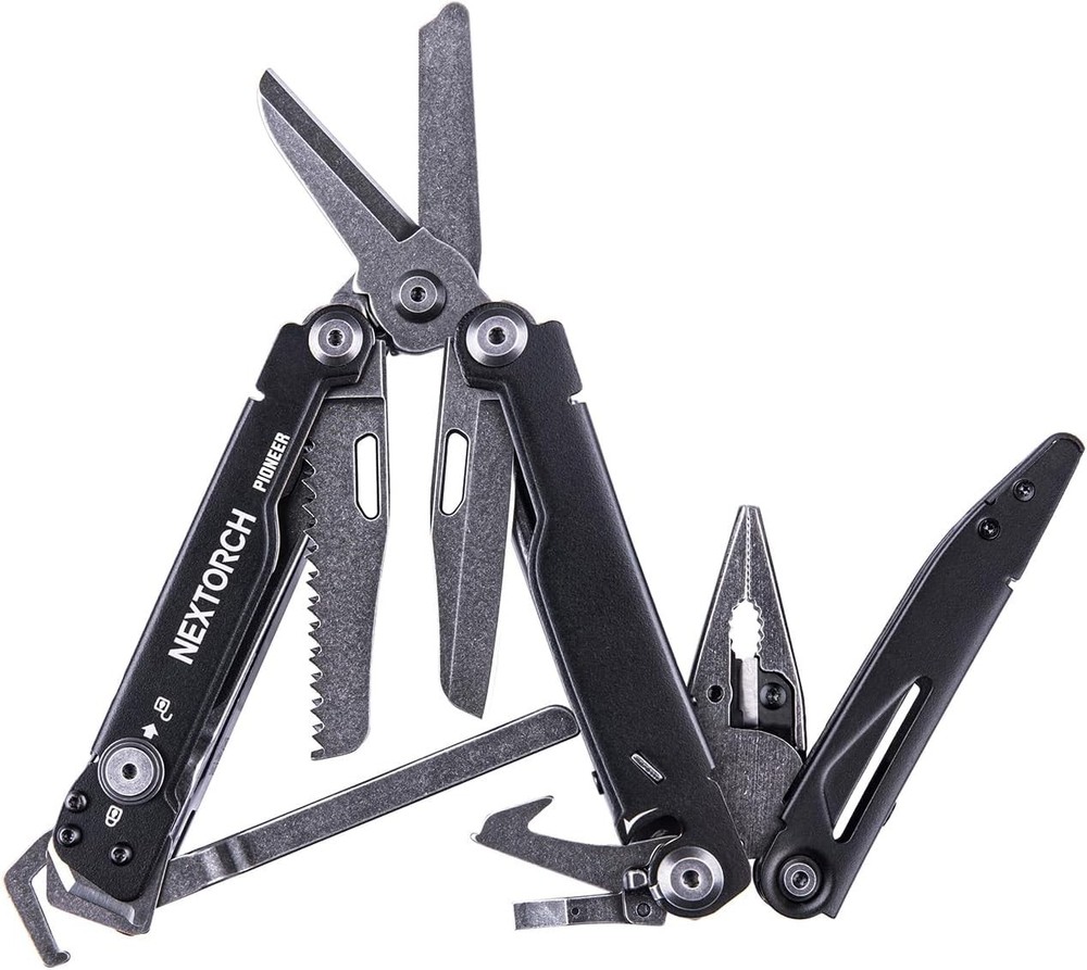 NEXTORCH PIONEER 14-IN-1 Multi-tools Full-Size,Versatile Multi-tool Set with Sci