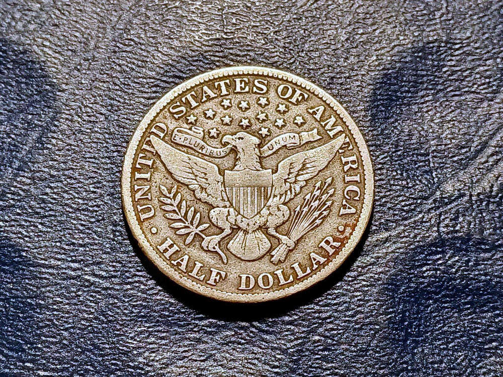 VF 1909-P Barber Half Dollar