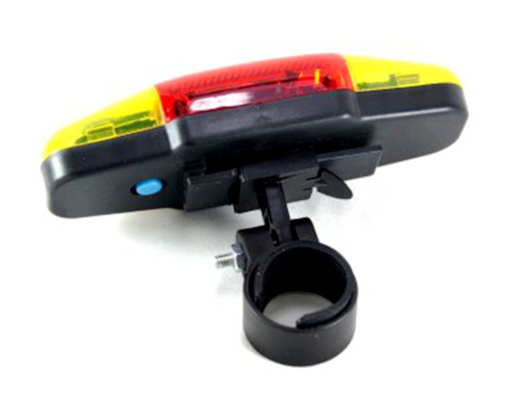 LED Bike Light + 7 Different Mode Rear Flashlight