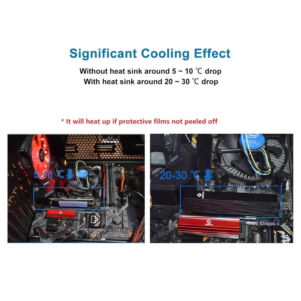 Thermal Silicone Pads for CPU GPU SSD Cooling