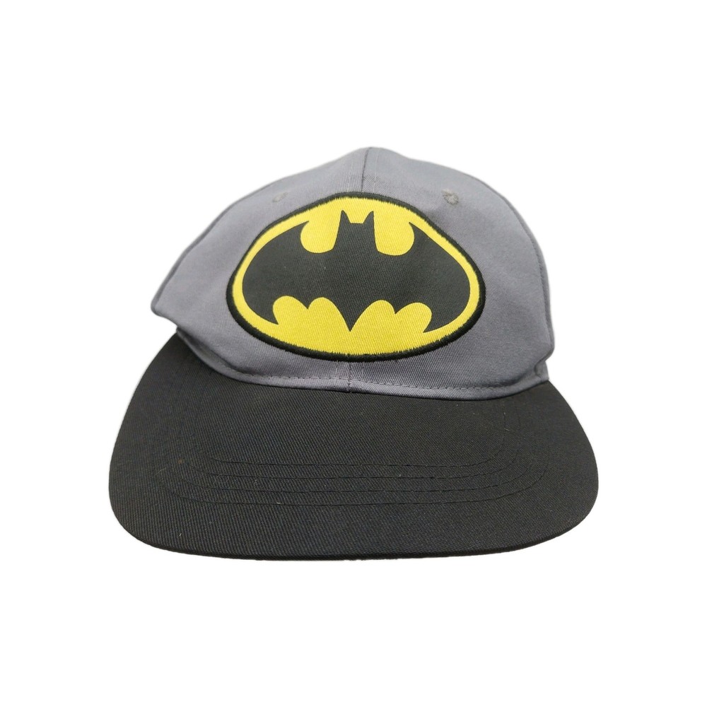 Batman DC Comics Hat Snapback Gray Black