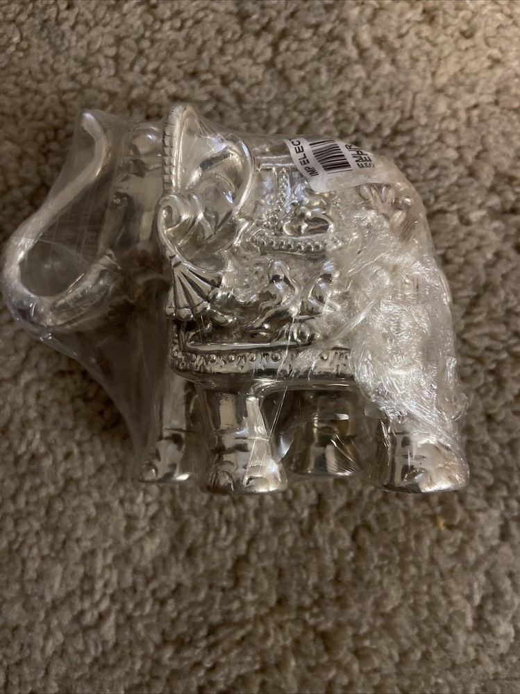925 Sterling Silver Electroformed Elephant,46 Grams