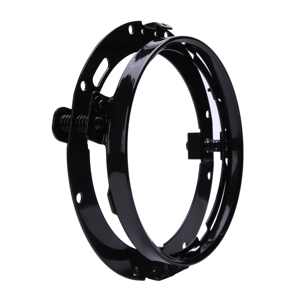 For Harley Davidson LED Motorcycle Headlight 7" Round Mounting Bracket Ring Part