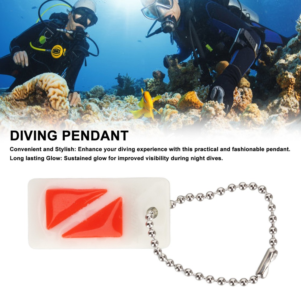 Night Glow Diving Pendant Compact Lightweight Dive Accessory CIKC