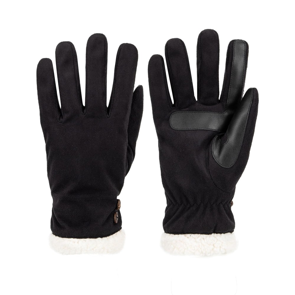 Womens Recycled Microsuede Glove with SmartDri Technology Small/Medium
