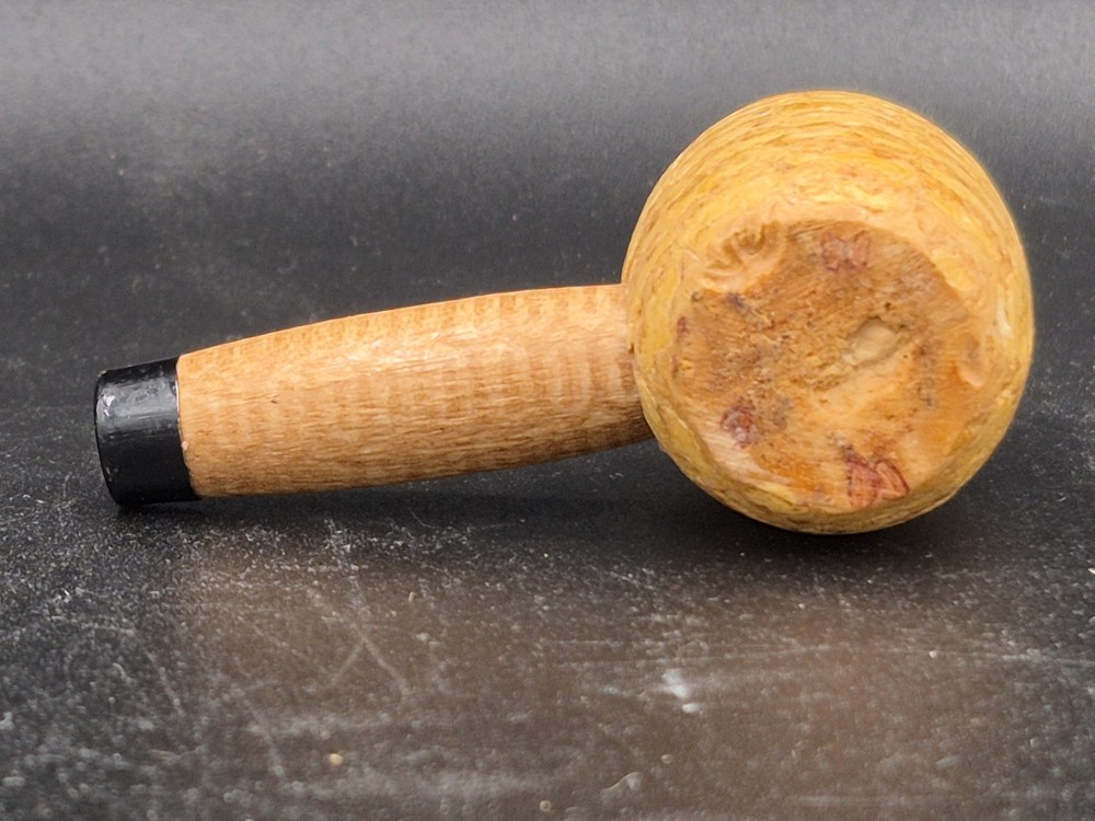 Vintage Corn Cob Tobacco Smoking Pipe