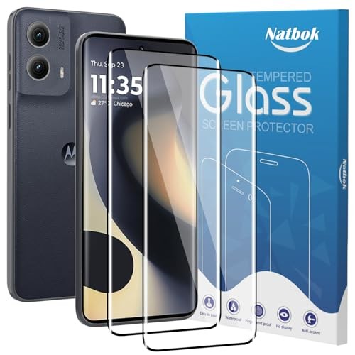 2 Pack 3D Compatible with/2023 Screen Protector,3D Full Motorola Edge 2024