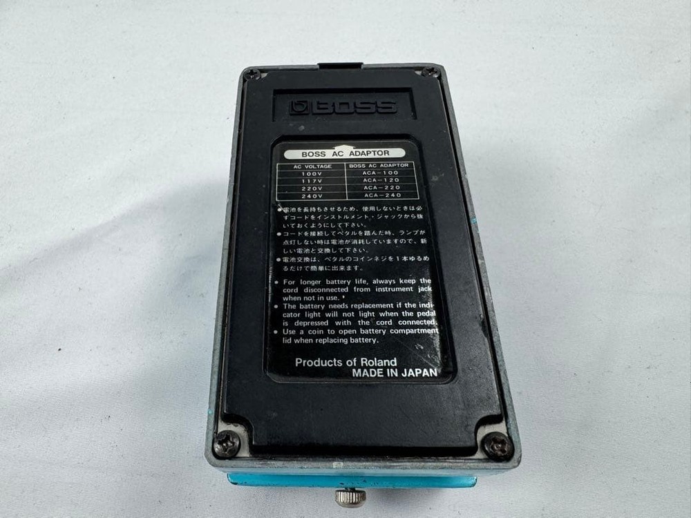 BOSS chorus effector CE-2 silver screw