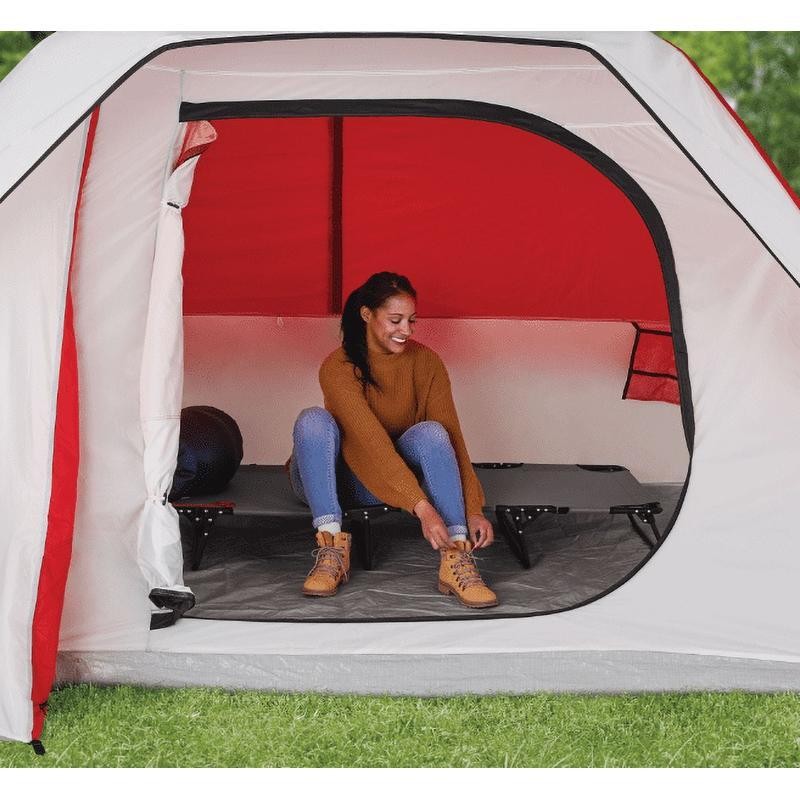 Folding Camping Cot Portable Lightweight Sleeping Bed Traveling Easy Setup Cot