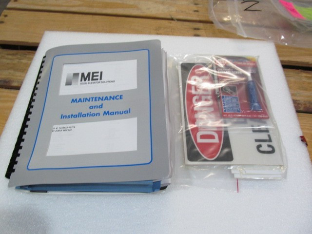 MEI Total Elevator Solutions Maintenance and Installation Manual