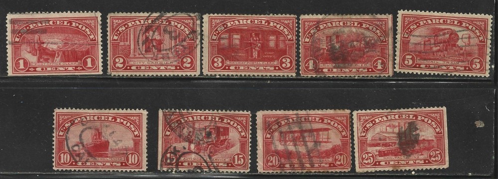 PARCEL POST  X9 ISSUES