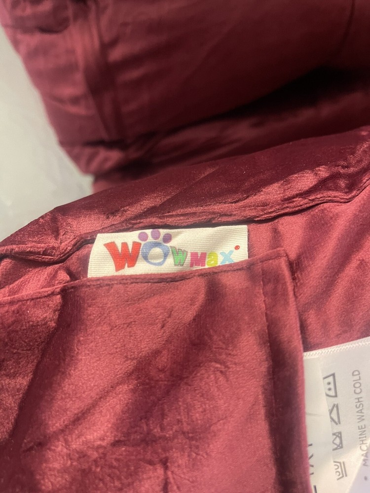 WOWMAX Soft Headboard Triangular Wedge Reading Pillow Daybed Backrest Cushion