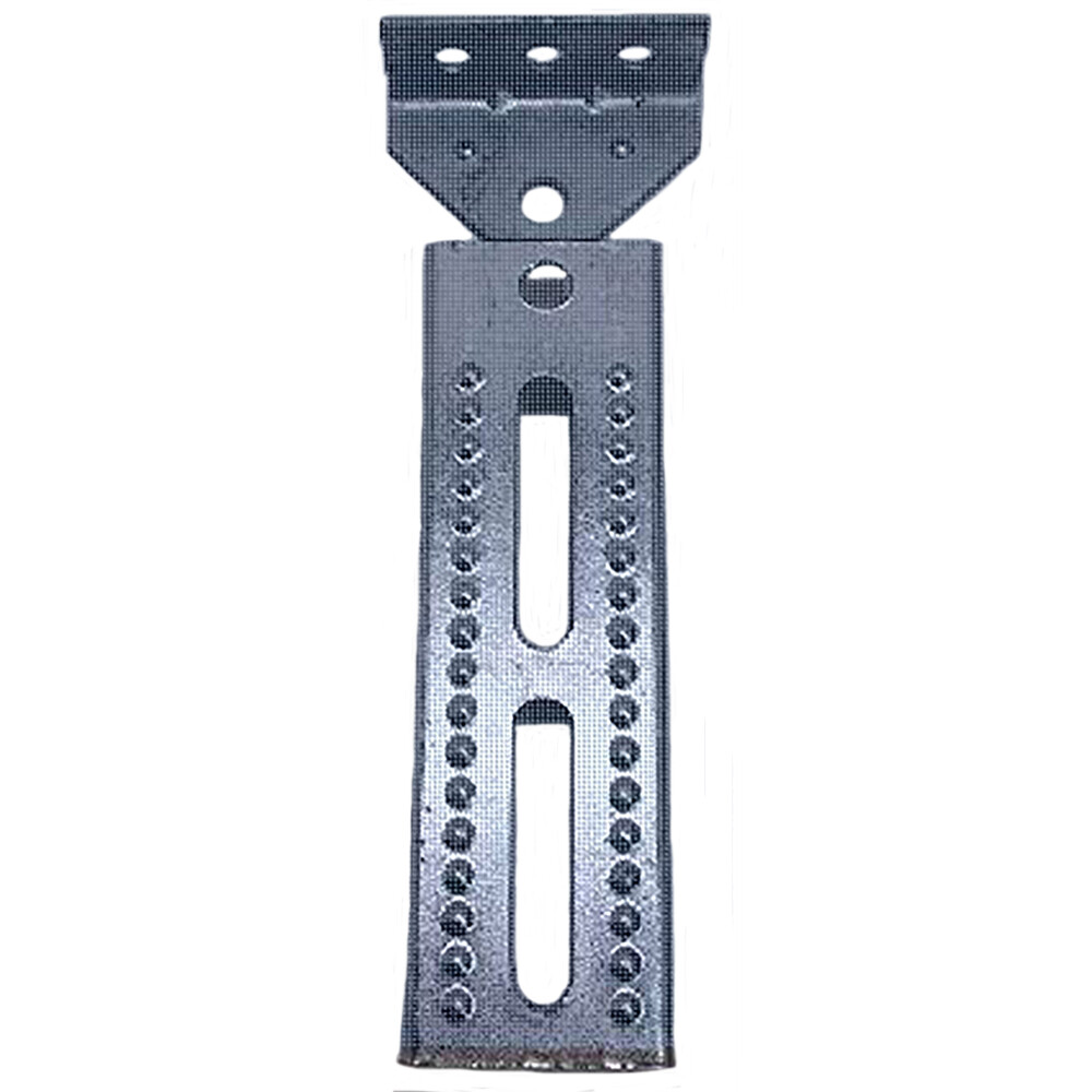 Boat Trailer Bunk Bracket Kit Galvanized 8" Upright 3 mm Thick Top Angle Bracket