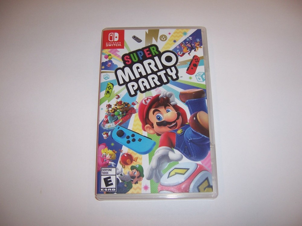 Replacement Case for Super Mario Party Nintendo Switch Box Authentic