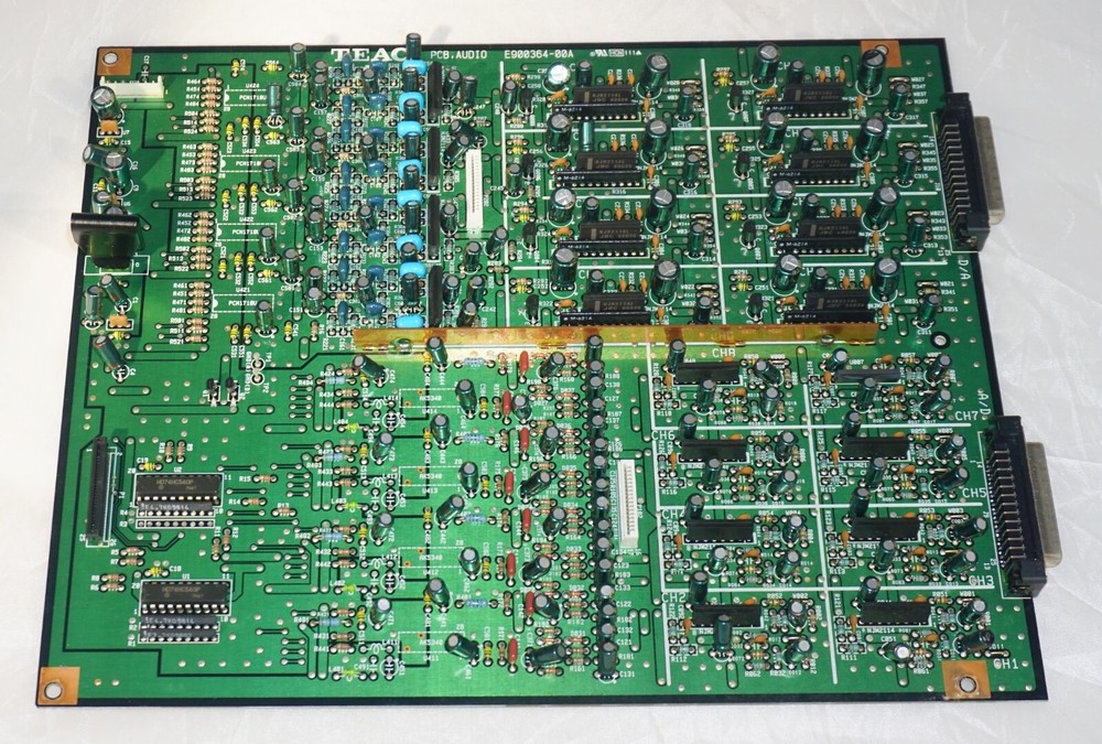 Teac #E900364-00A PCB Audio Power Control Board for Tascam DA-38