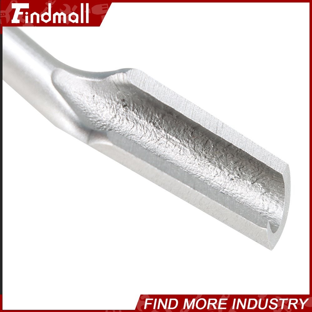 Findmall 4 Pack SDS Plus Chisel Bits -Flat Chisel Grooving Chisel & Point Chisel