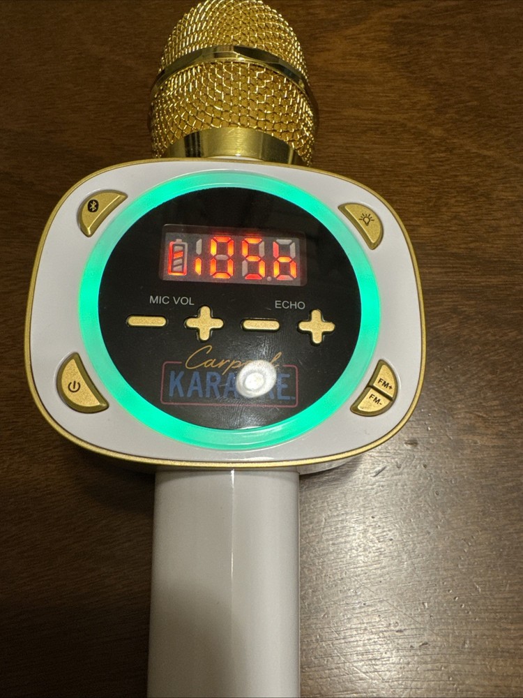 Singing Machine Carpool Karaoke Microphone