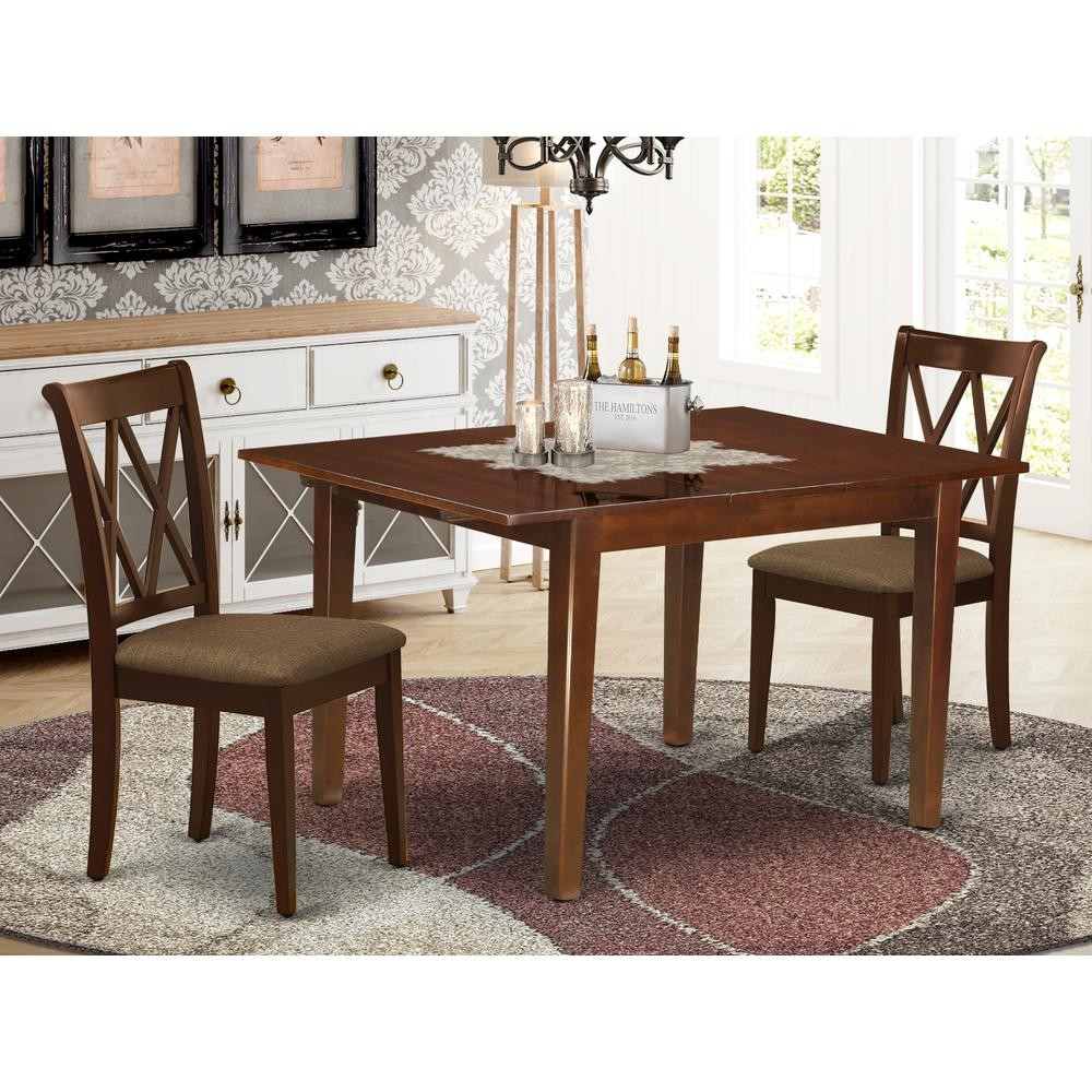 Dining Room Set Mahogany, MLCL3-MAH-C