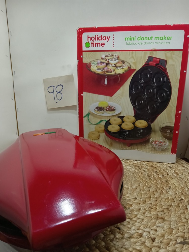 Holiday Time Mini Donut Maker Mini