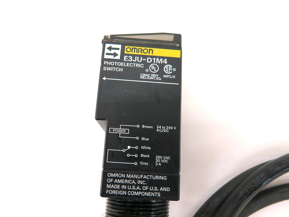 Omron E3JU-D1M4 Photoelectric Switch