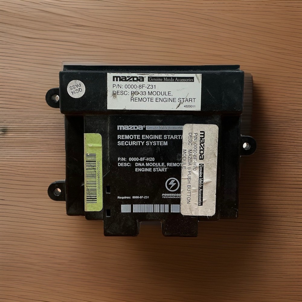 Mazda Remote Engine Start Module Unit 00008FZ31 OEM
