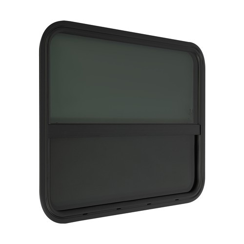 RV Rectangular Window Vertical Slide Window Venting Window Clip-on Mounting