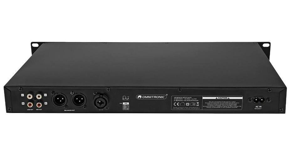 CD/MP3 Player with USB & Microphone Input, 1U - XDP-1501