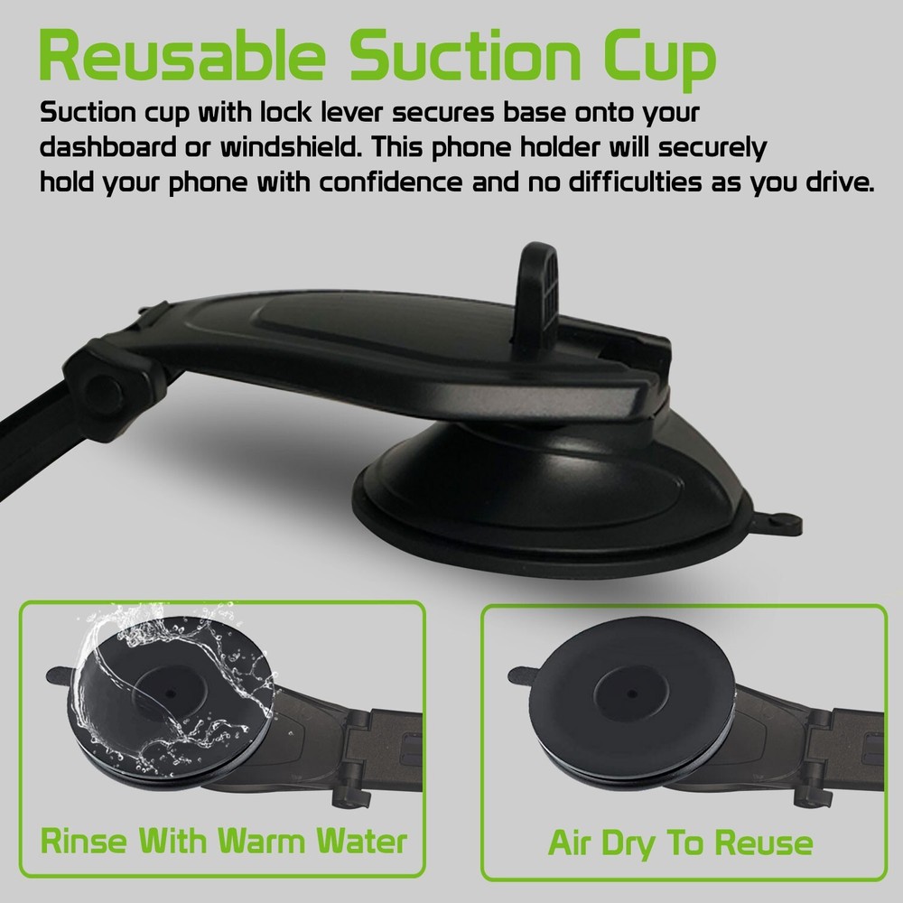 Cellet Dashboard Windshield Phone Holder Suction Cup Mount