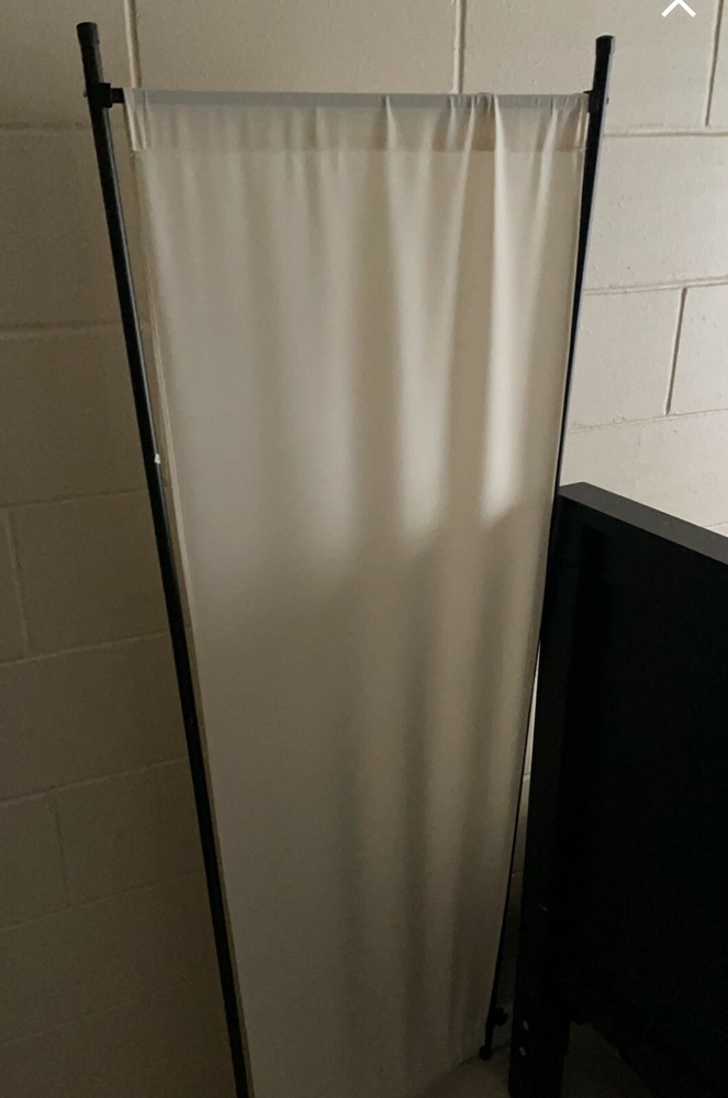 4 Panels Room Space Folding Divider (White)