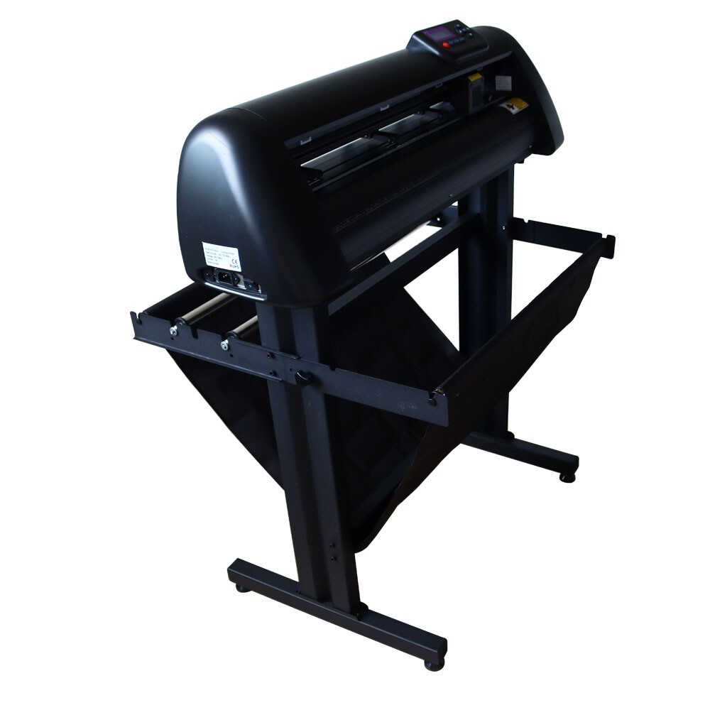 Used Cutting Plotter Machine Automatic Edge Patrol 24in Steel-string Roller