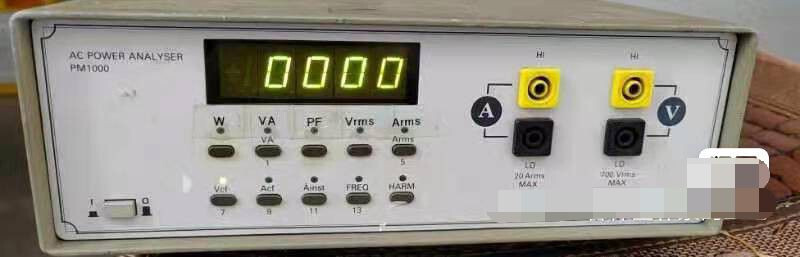 Voltech PM1000 AC Power Analyzer Meter Wattmeter Ammeter Power Factor