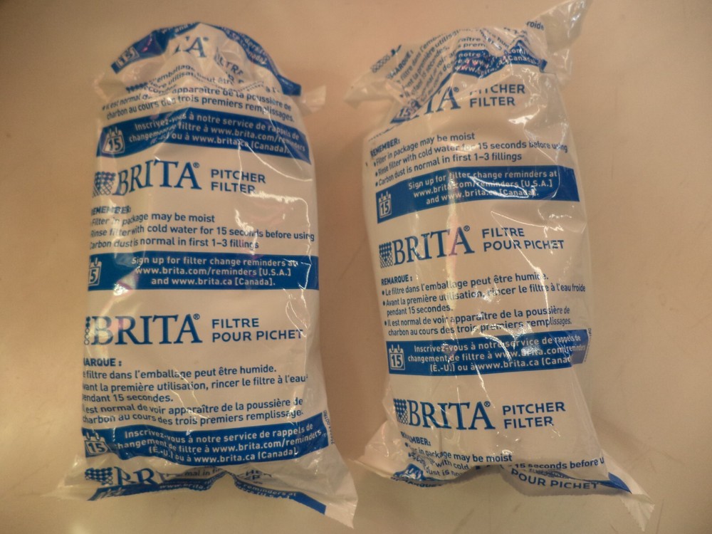 2X Original OEM Brita Pitcher Water Filter GENUINE #OB03